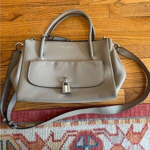 Marc Jacobs Grey Leather Satchel